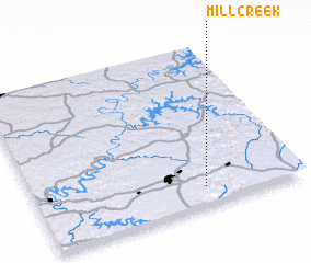 3d view of Mill Creek