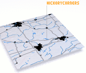 3d view of Hickory Corners
