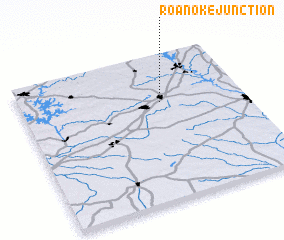 3d view of Roanoke Junction