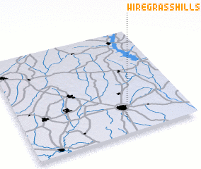 3d view of Wiregrass Hills