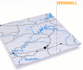 3d view of Spring Hill