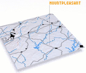 3d view of Mount Pleasant