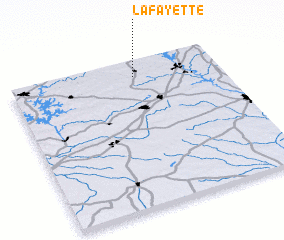 3d view of Lafayette