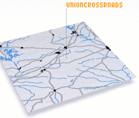 3d view of Union Crossroads