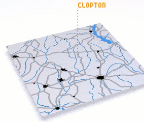 3d view of Clopton