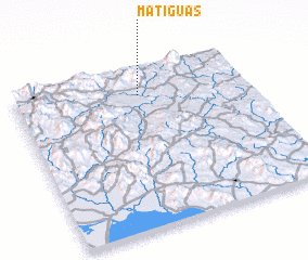 3d view of Matiguás