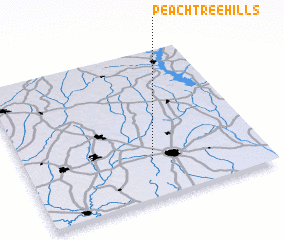 3d view of Peach Tree Hills