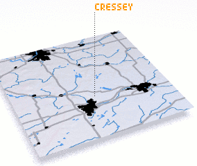 3d view of Cressey