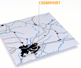 3d view of Cedar Point