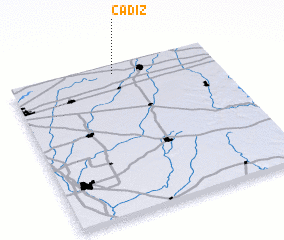 3d view of Cadiz