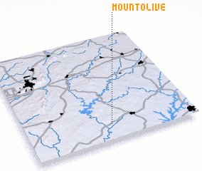 3d view of Mount Olive