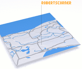 3d view of Roberts Corner