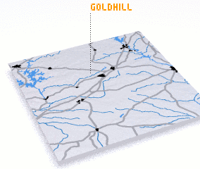 3d view of Gold Hill