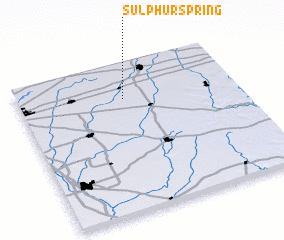 3d view of Sulphur Spring