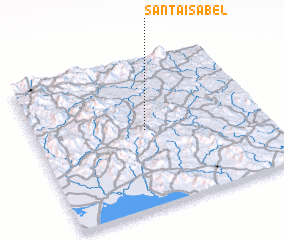 3d view of Santa Isabel