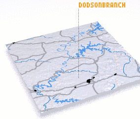 3d view of Dodson Branch