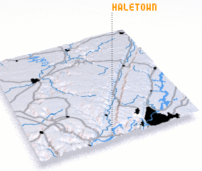 3d view of Haletown