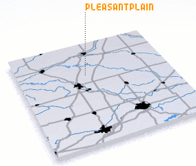 3d view of Pleasant Plain