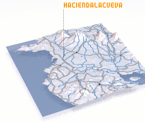 3d view of Hacienda La Cueva