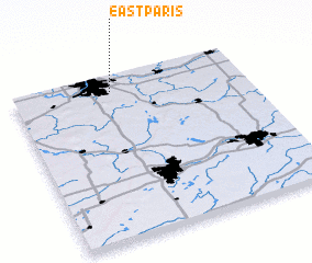 3d view of East Paris