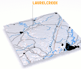 3d view of Laurel Creek