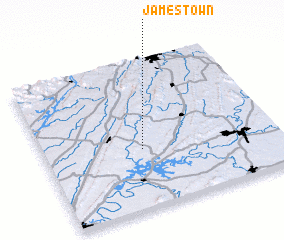3d view of Jamestown
