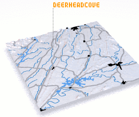 3d view of Deer Head Cove