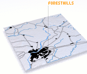 3d view of Forest Hills