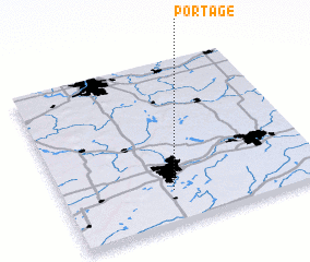 3d view of Portage