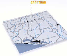 3d view of Grantham