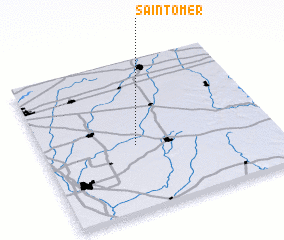 3d view of Saint Omer