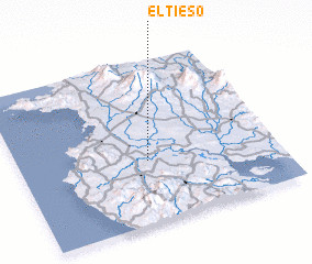 3d view of El Tieso