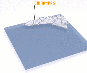 3d view of Chinampas
