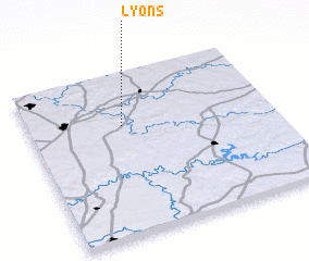 3d view of Lyons