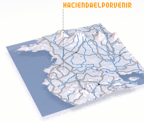 3d view of Hacienda El Porvenir