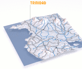 3d view of Trinidad