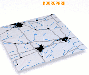 3d view of Moore Park