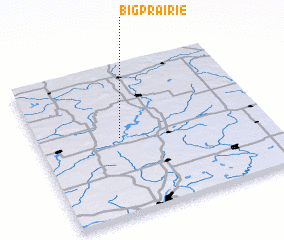 3d view of Big Prairie