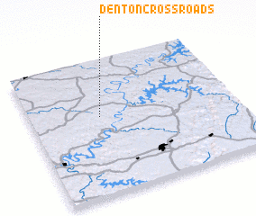 3d view of Denton Crossroads