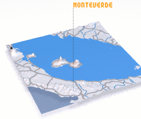 3d view of Monte Verde