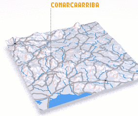 3d view of Comarca Arriba