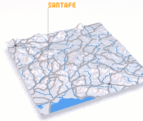 3d view of Santa Fe