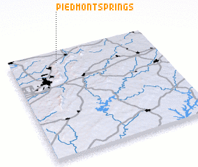 3d view of Piedmont Springs