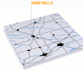 3d view of Shady Hills