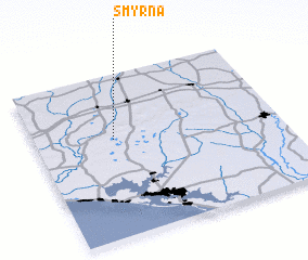 3d view of Smyrna