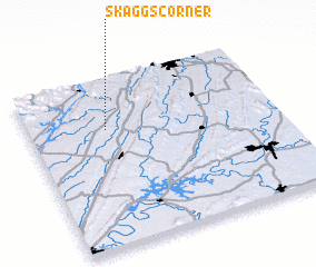 3d view of Skaggs Corner