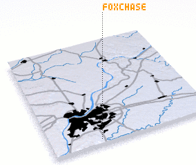 3d view of Fox Chase