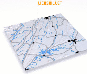 3d view of Lickskillet