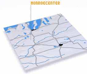 3d view of Monroe Center