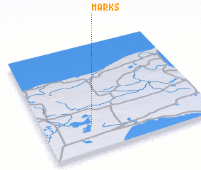 3d view of Marks